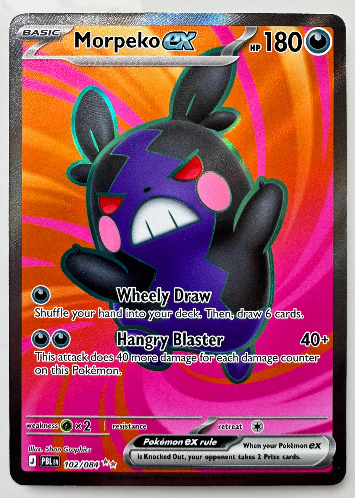 Morpeko ex — Front