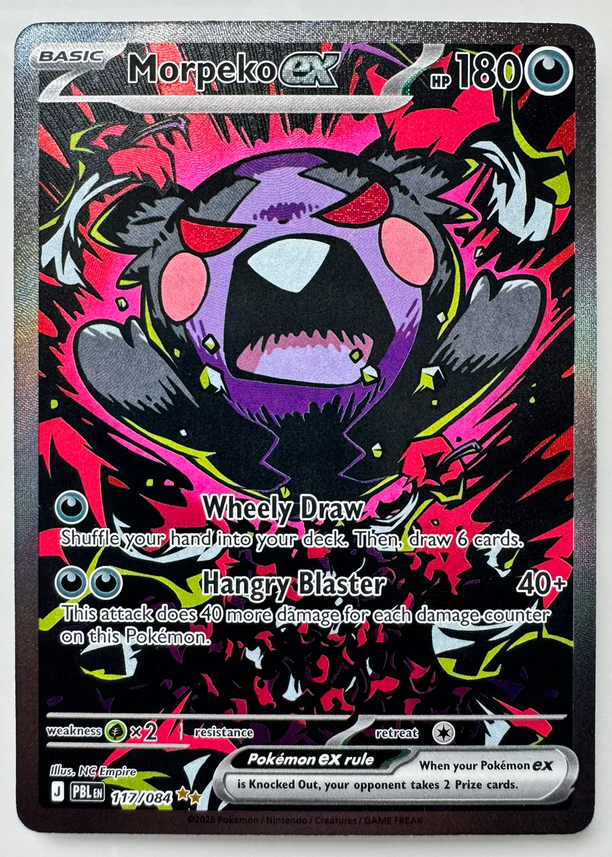 Morpeko ex — Front